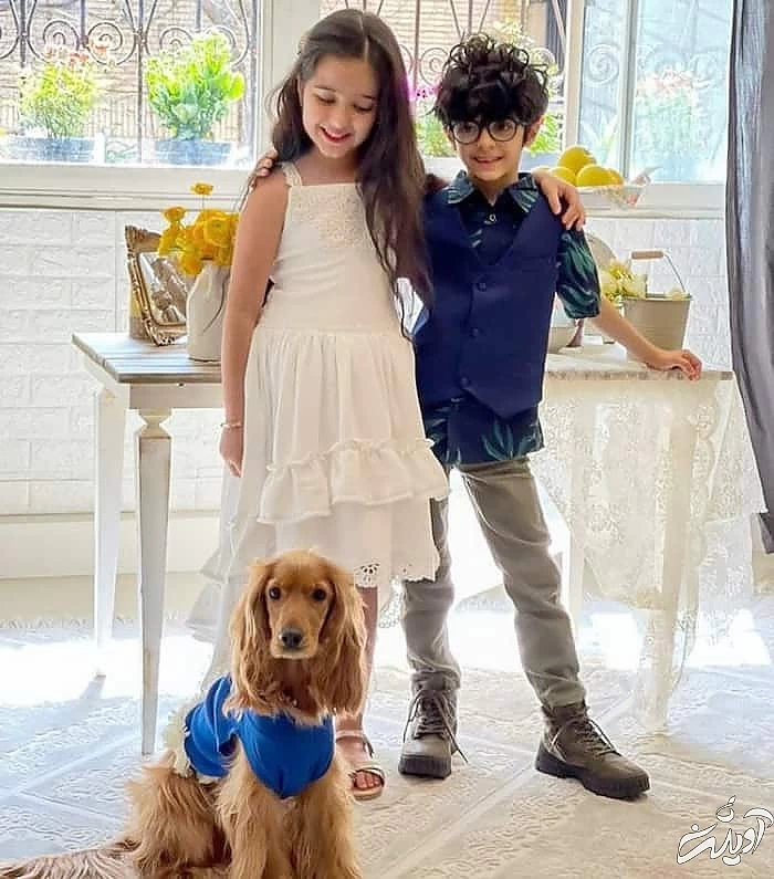 حنا و آروین صالحی دوقلوهای مجید صالحی